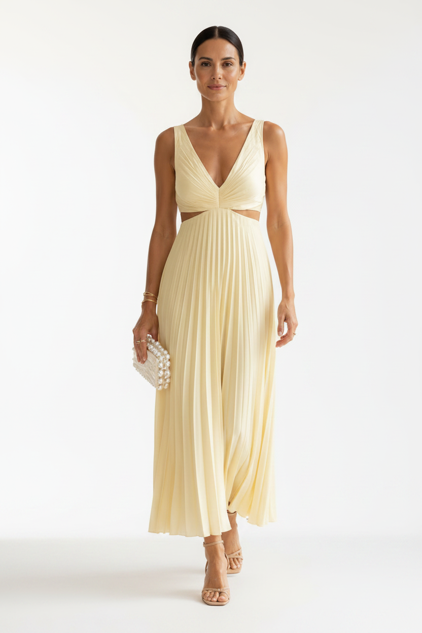 Élodie | Maxi Vestido de Colores Vibrantes