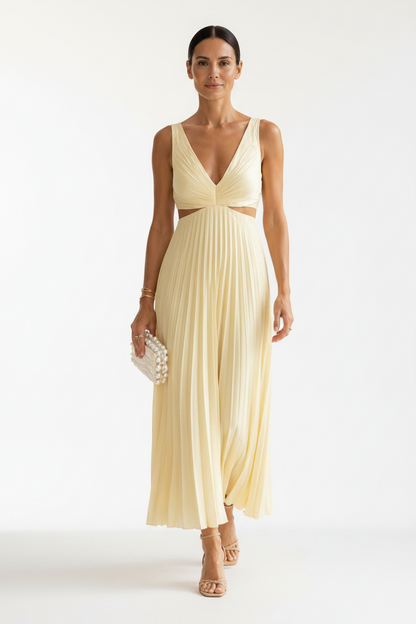 Élodie | Maxi Vestido de Colores Vibrantes