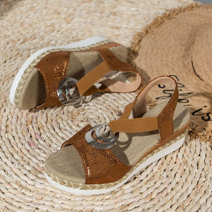Marlene | Hermosas  Sandalias ortopédicas con plataforma