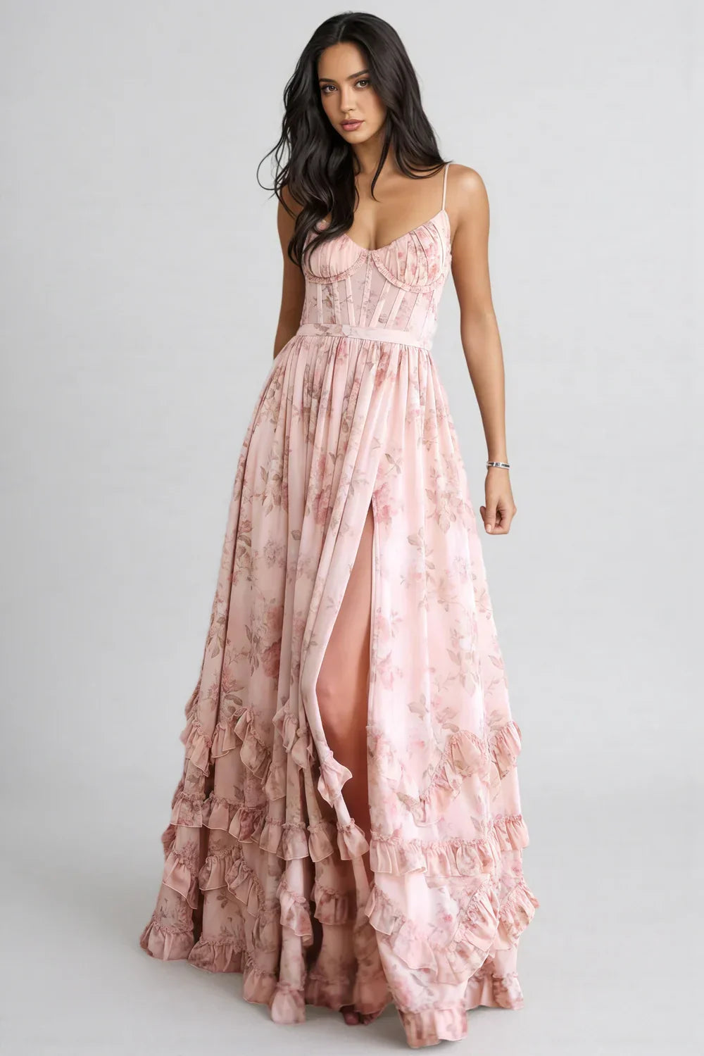 Violetta Riviera | Vestido de Tirantes Largo