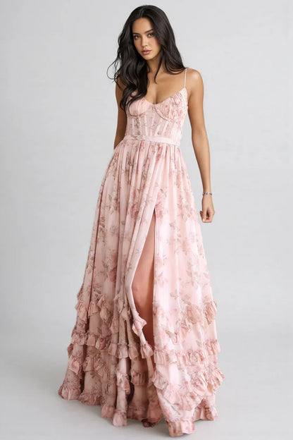 Violetta Riviera | Vestido de Tirantes Largo
