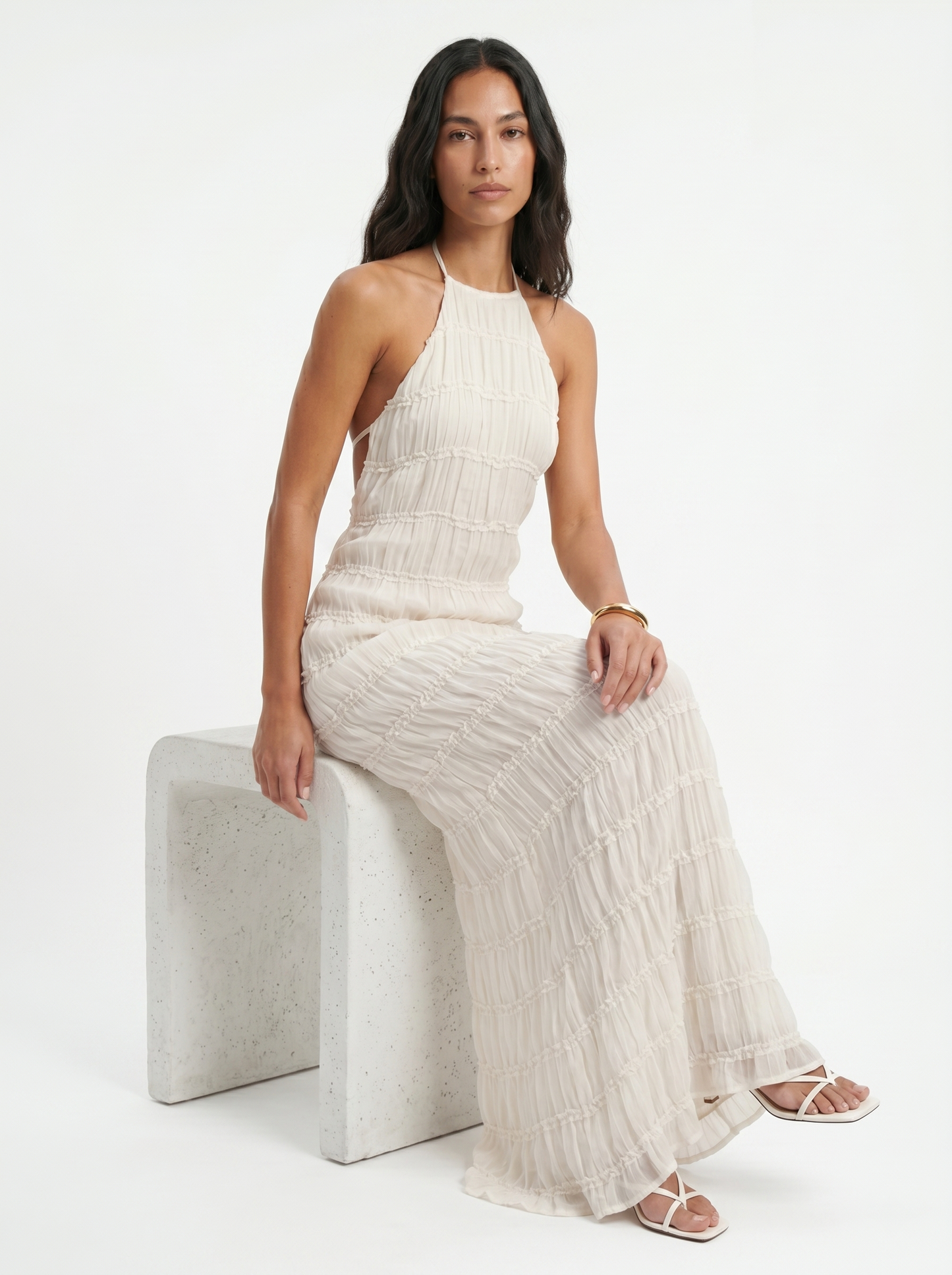 Ángela Lumière | Vestido Largo Elegante
