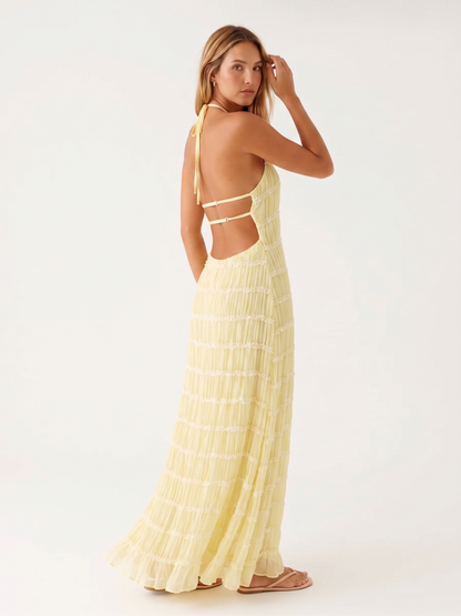 Ángela Lumière | Vestido Largo Elegante