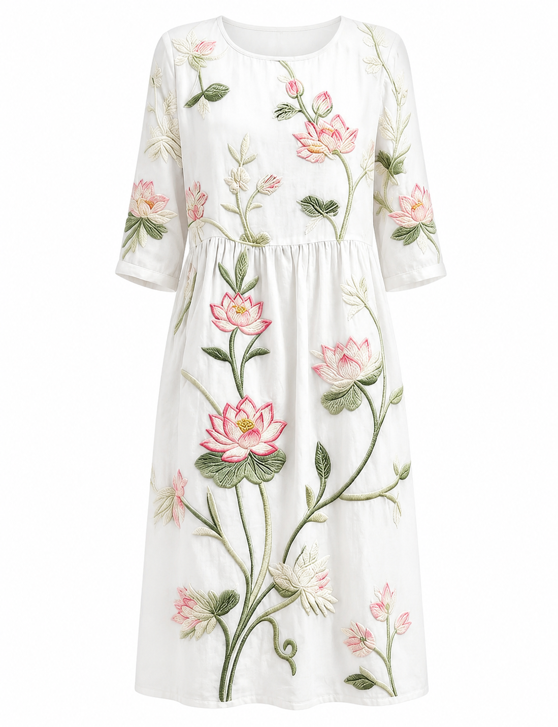 Bella Mujer | Hermoso vestido  largo floriado