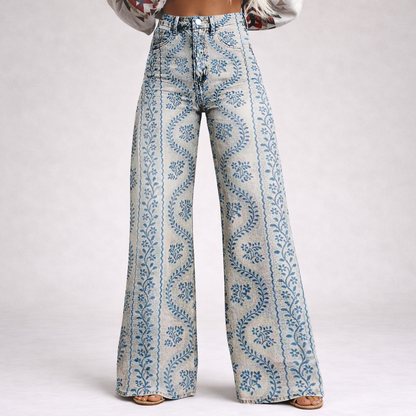 Rio | Pantalones anchos con estampado