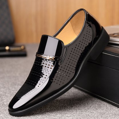 Mocasines | Calzado Elegante Sin Cordones con Hebilla Delantera