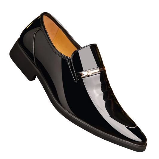 Mocasines | Calzado Elegante Sin Cordones con Hebilla Delantera