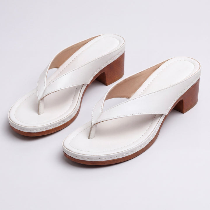 Camille | Sandalias Femeninas de Tacón Bajo