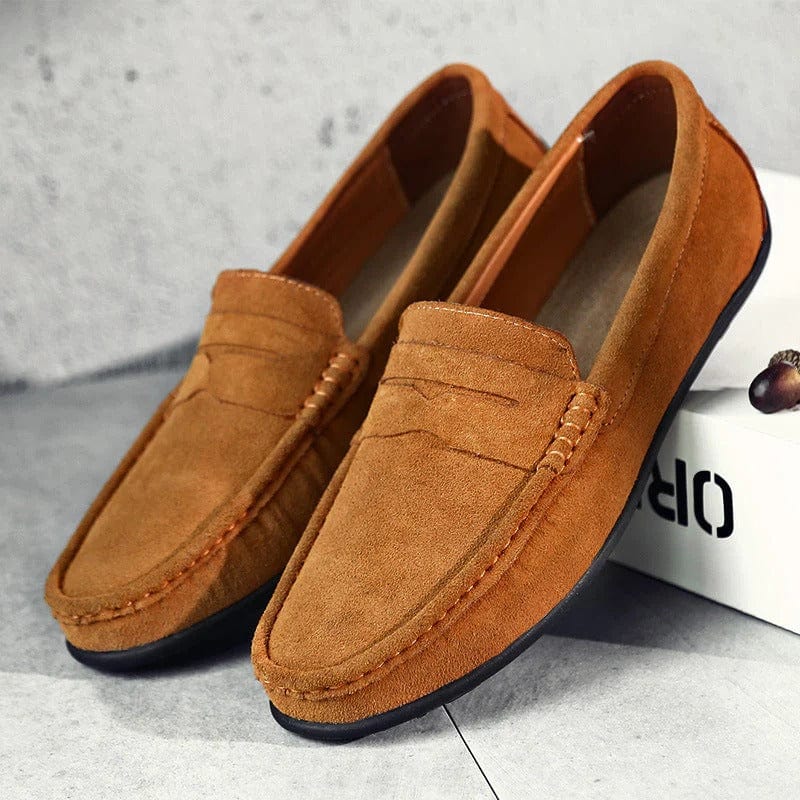 Mocasín Clásico de Gamuza | Colección Hombre Premium