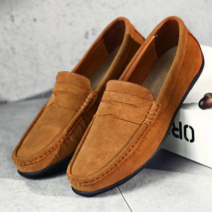 Mocasín Clásico de Gamuza | Colección Hombre Premium
