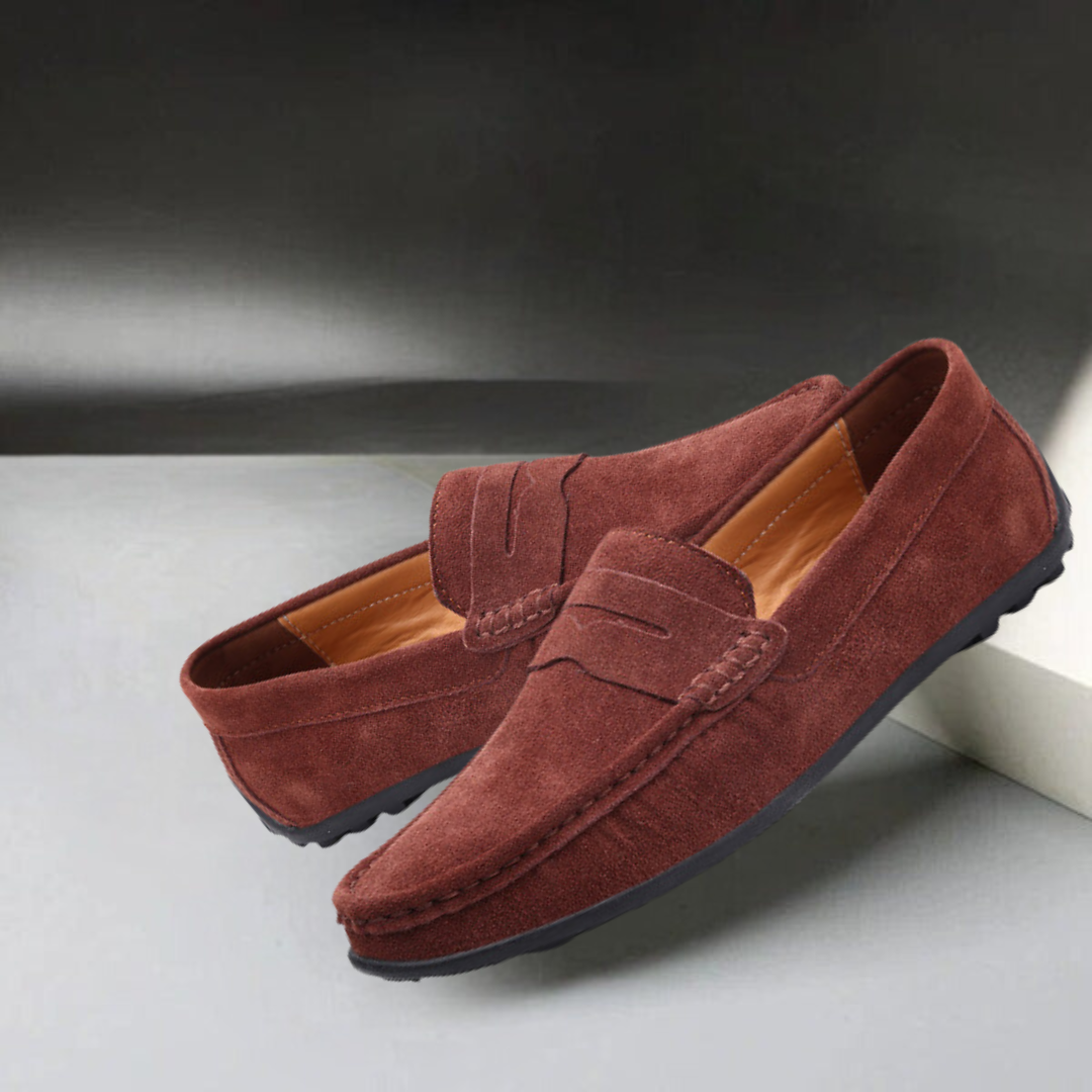 Mocasín Clásico de Gamuza | Colección Hombre Premium