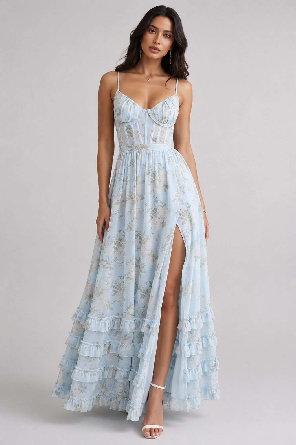 Violetta Riviera | Vestido de Tirantes Largo