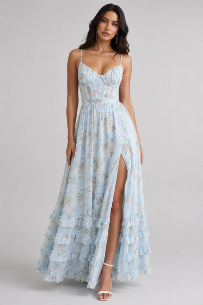 Violetta Riviera | Vestido de Tirantes Largo