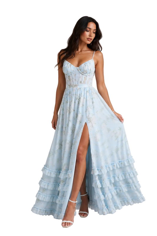Violetta Riviera | Vestido de Tirantes Largo
