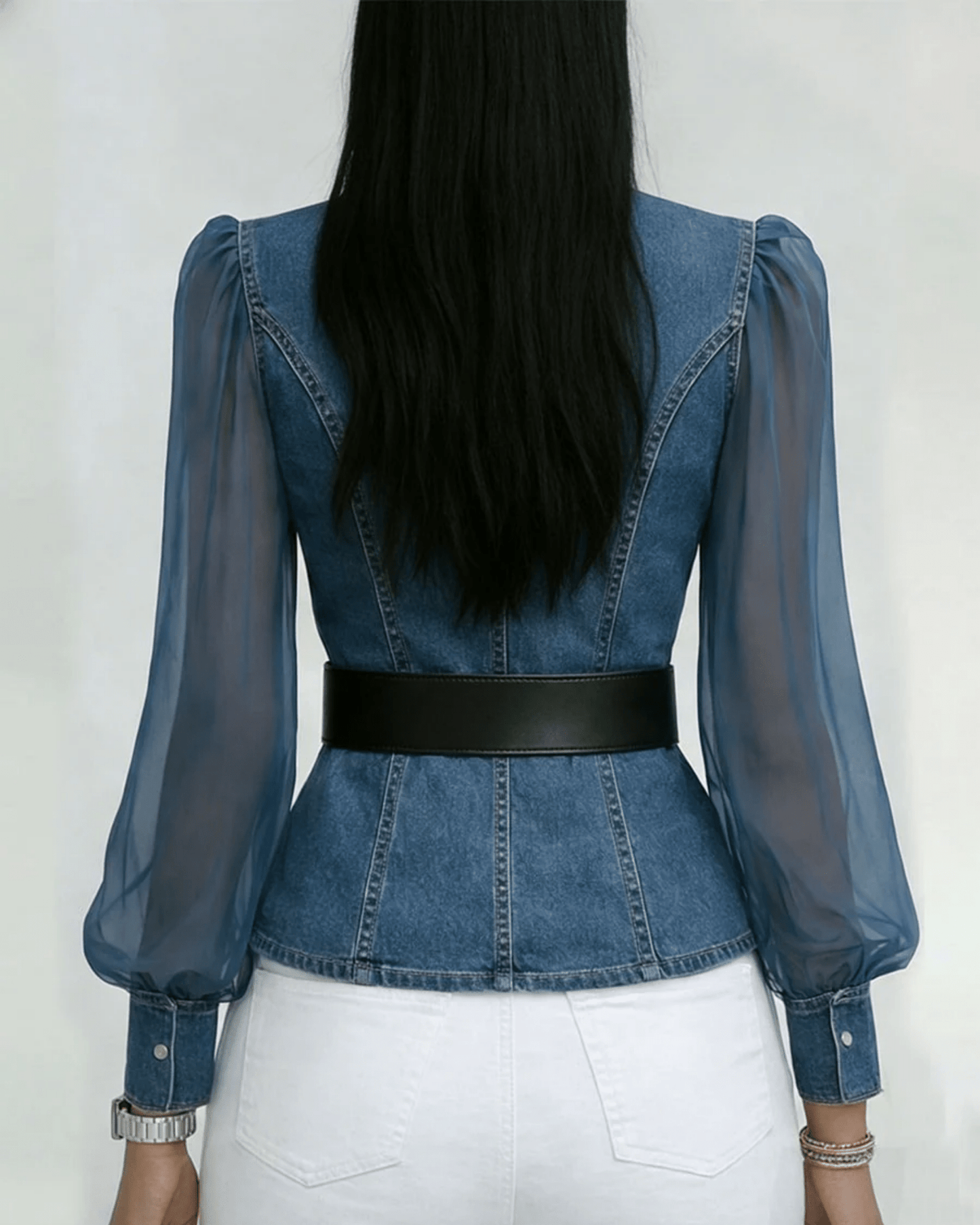 Vittoria| Blusa tipo jean