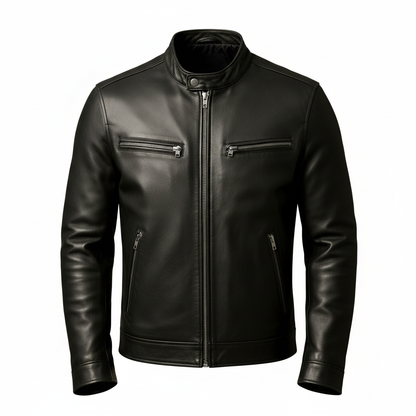 Chaqueta Hombre Estilo Hollywood - Fondo Blanco