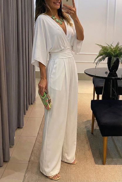 Vittoria | Conjunto completo elegante con cuello en  V