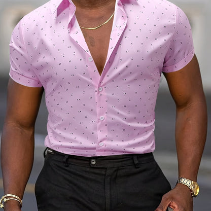 Camisa formal con botones para hombre