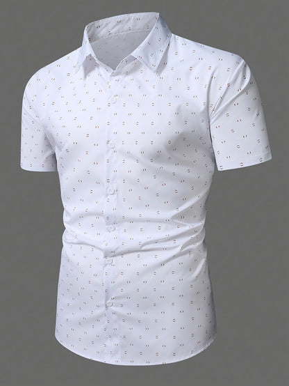Camisa formal con botones para hombre
