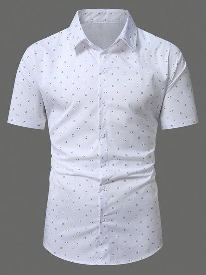 Camisa formal con botones para hombre