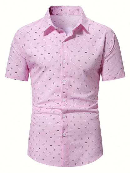 Camisa formal con botones para hombre