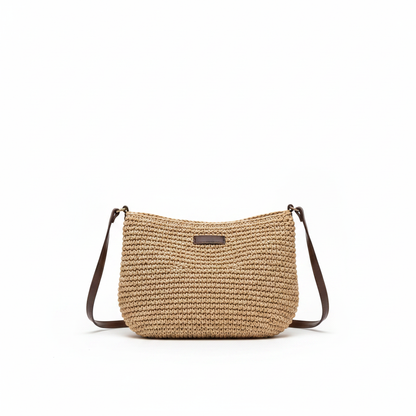 Rafia Cartera Clasica fondo blanco