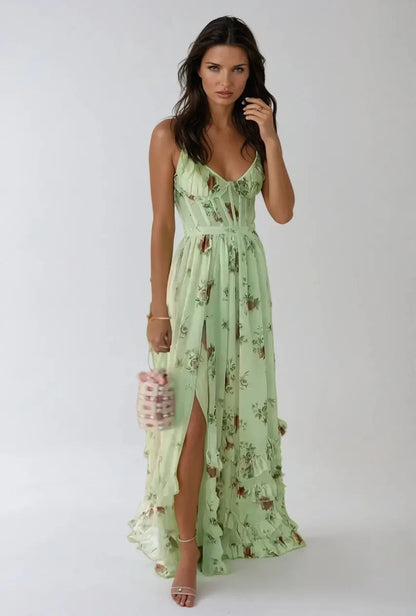 Violetta Riviera | Vestido de Tirantes Largo